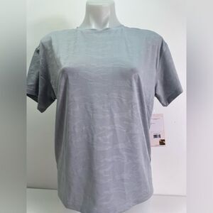 Danskin Light Gray Men's Short Sleeve Tee Sz M NWT